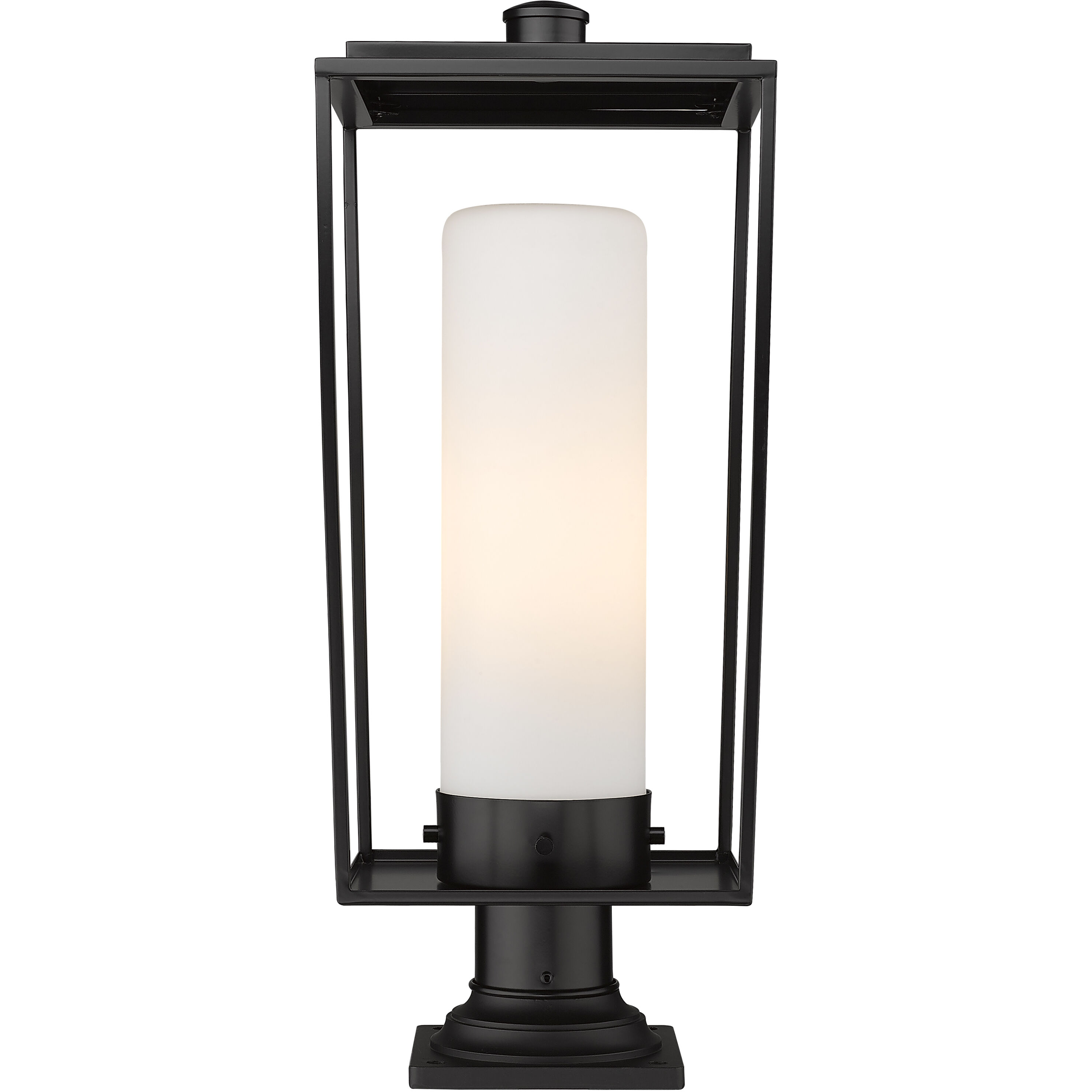 Sheridan 1 Light 24.5 inch Black Outdoor Pier Mounted Fixture