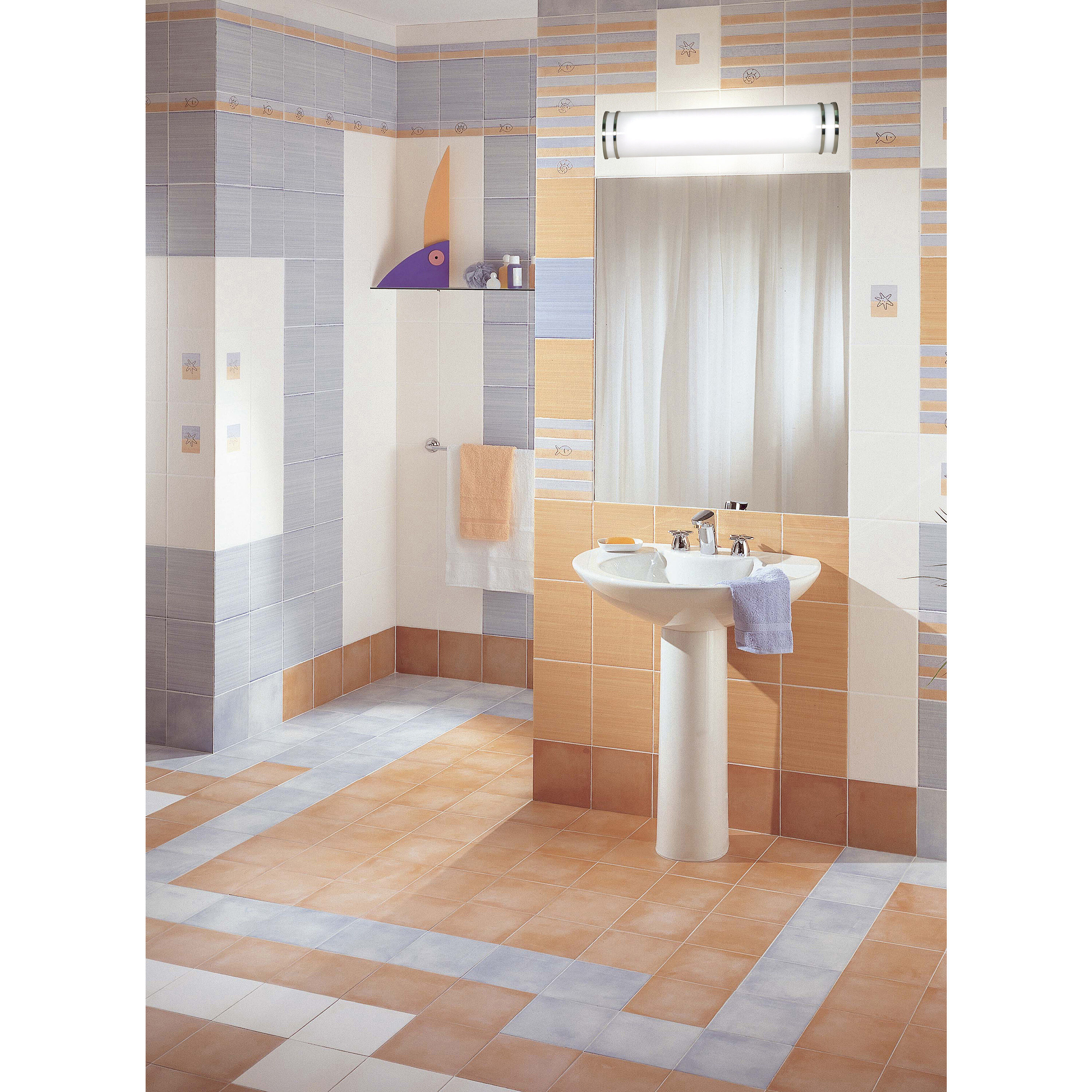 Glamour LED 25 inch Brushed Nickel Vanity Light Wall Light