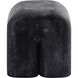 Morris 17 X 15 inch Black Accent Table, Cerused