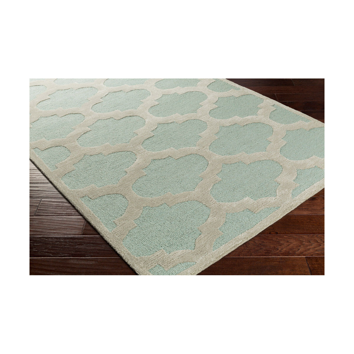 Arise 120 X 27 inch Mint/Beige Rugs, Runner