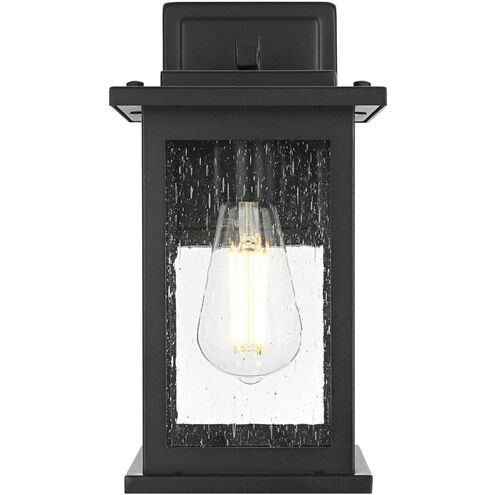 Ringgold 1 Light 12 inch Black Outdoor Wall Sconce