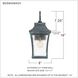 Bardstown 1 Light 18 inch Aged Verde Outdoor Wall Lantern