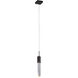 Canada 1 Light 5 inch Matte Black Single Pendant Lighting Ceiling Light 