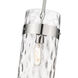 Fontaine 1 Light 5.5 inch Polished Nickel Pendant Ceiling Light