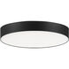 Trim - 0-10 V LED 5 inch Black Flush Mount Ceiling Light