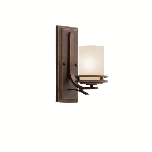 Hendrik 1 Light 5 inch Olde Bronze Wall Bracket Wall Light in Light Umber