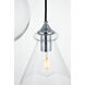 Destry 3 Light 19 inch Chrome Pendant Ceiling Light