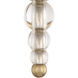 Clover Sconce Wall Light in Aged Brass