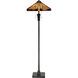 Stephen 60 inch 100 watt Vintage Bronze Floor Lamp Portable Light, Naturals