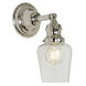 Union Square 1 Light 5 inch Polished Nickel Wall Sconce Wall Light