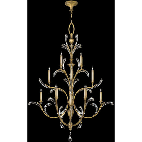 Beveled Arcs 16 Light 56 inch Gold Chandelier Ceiling Light