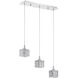 Shimera 3 Light 24 inch Chrome Pendant Ceiling Light
