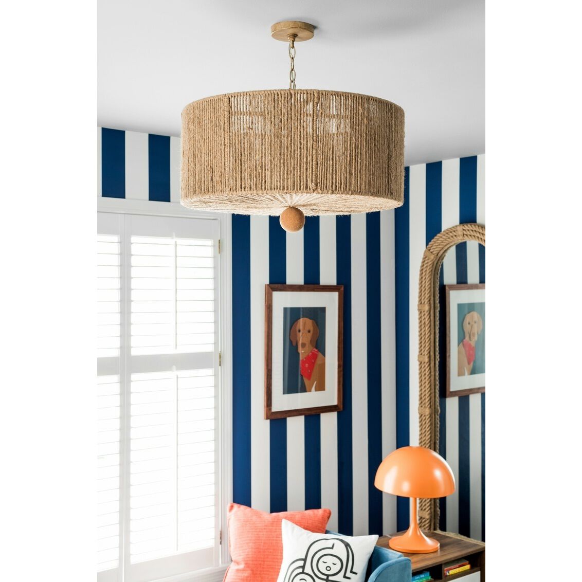 Jessa 5 Light 24 inch Burnished Silver Chandelier Ceiling Light