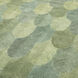 Mayfield 157.4 X 118.1 inch Green and Hand Tufted Rug