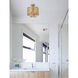Lennon 4 Light 32 inch Black and Brass Pendant Ceiling Light
