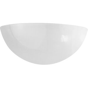 Ambiance LED 10.5 inch Gloss White Wall Sconce Wall Light
