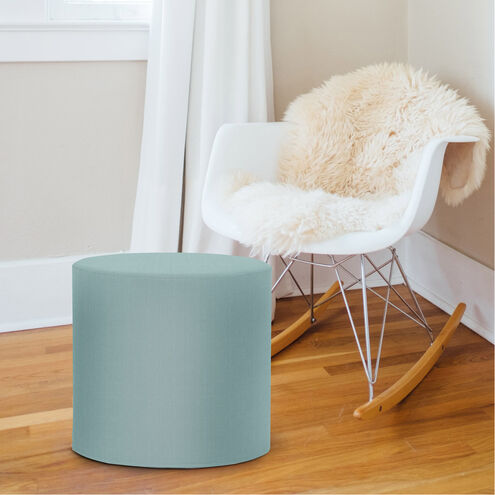 No Tip 17 inch Sterling Breeze Cylinder Ottoman with Cover
