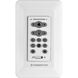 Controls Matte White Fan Wall Control