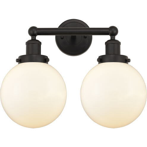 Beacon 2 Light 15.5 inch Oil Rubbed Bronze Bath Vanity Light Wall Light