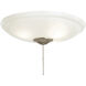 Universal 3 Light Frosted Glass Light Kit