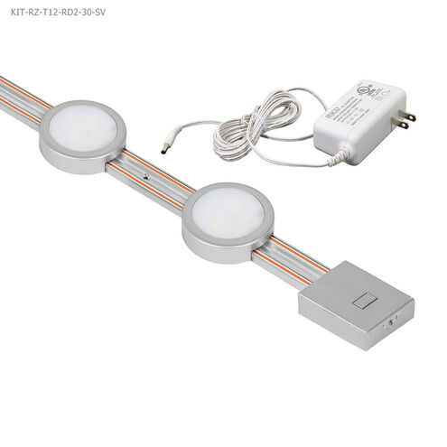 Radianz 120V LED 2.38 inch Silver Undercabinet Lighting