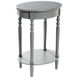 Emily 27 X 19.5 inch Antique Gray End/Side Table