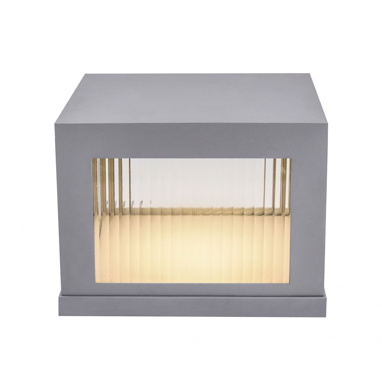 Avenue Outdoor LED 12 inch Silver Pillar Mount