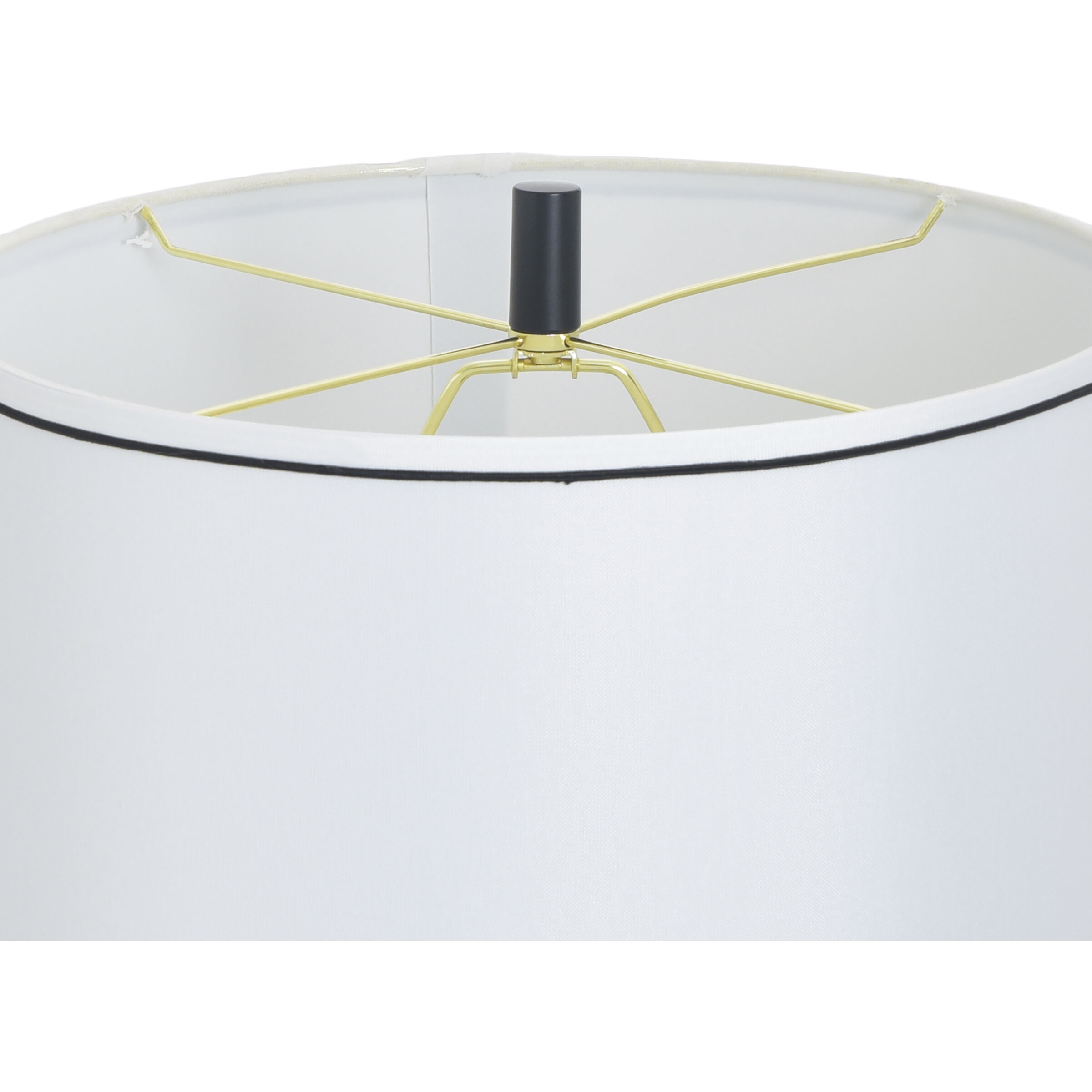 Breny 32.5 inch 100 watt Breny and White Table Lamp Portable Light