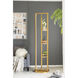 Full 78.7 X 18.1 inch Gold Mirror