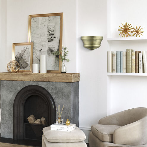 Endicott 1 Light 9.75 inch Antique Brass ADA ADA Sconce Wall Light