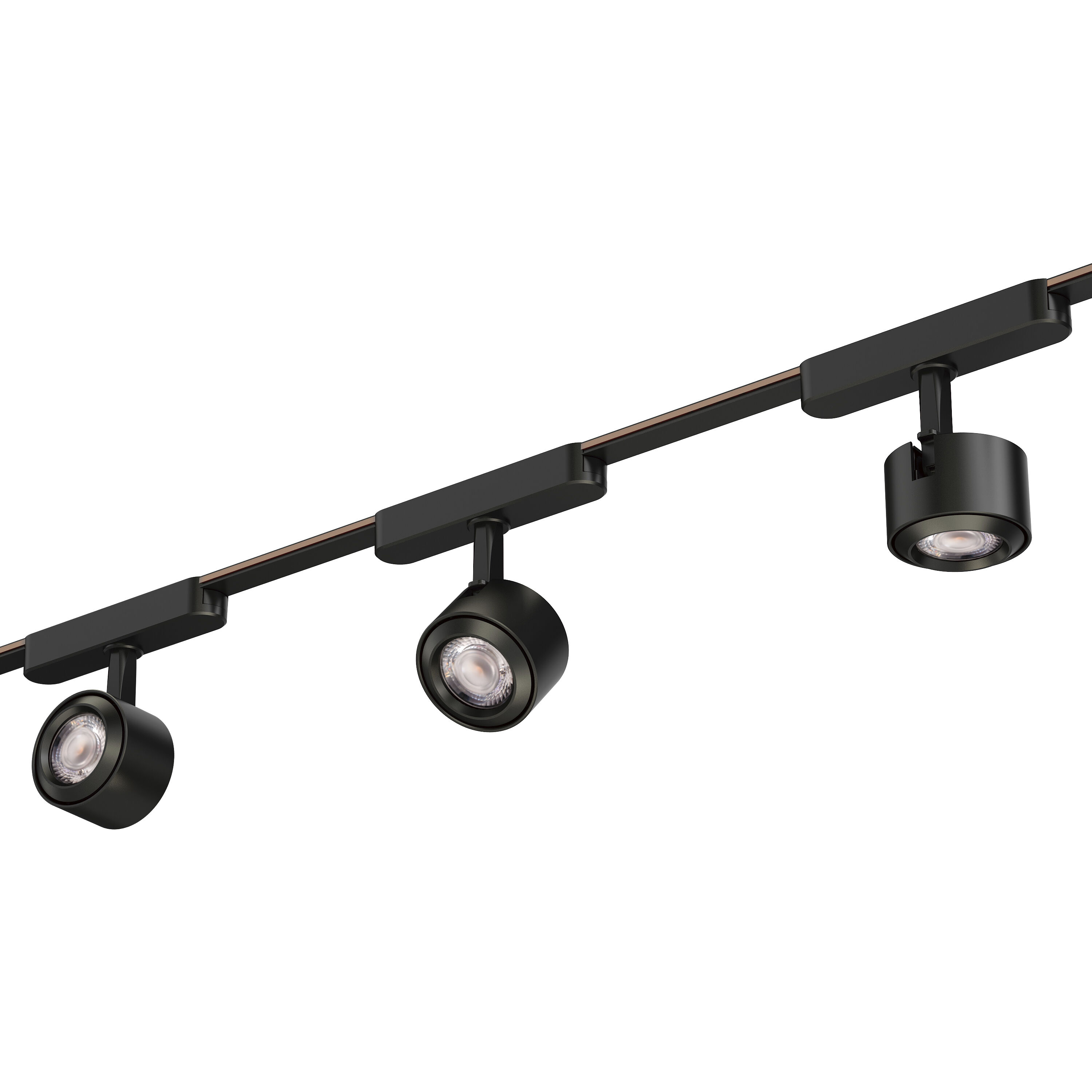 Continuum - Track 1 Light 120 Black Track Light Ceiling Light