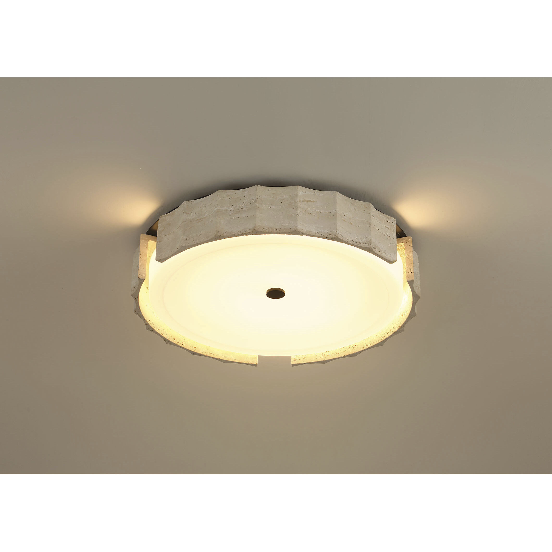 Roslington LED 23.75 inch Matte Black Flush Mount Ceiling Light
