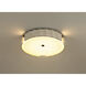 Roslington LED 23.75 inch Matte Black Flush Mount Ceiling Light