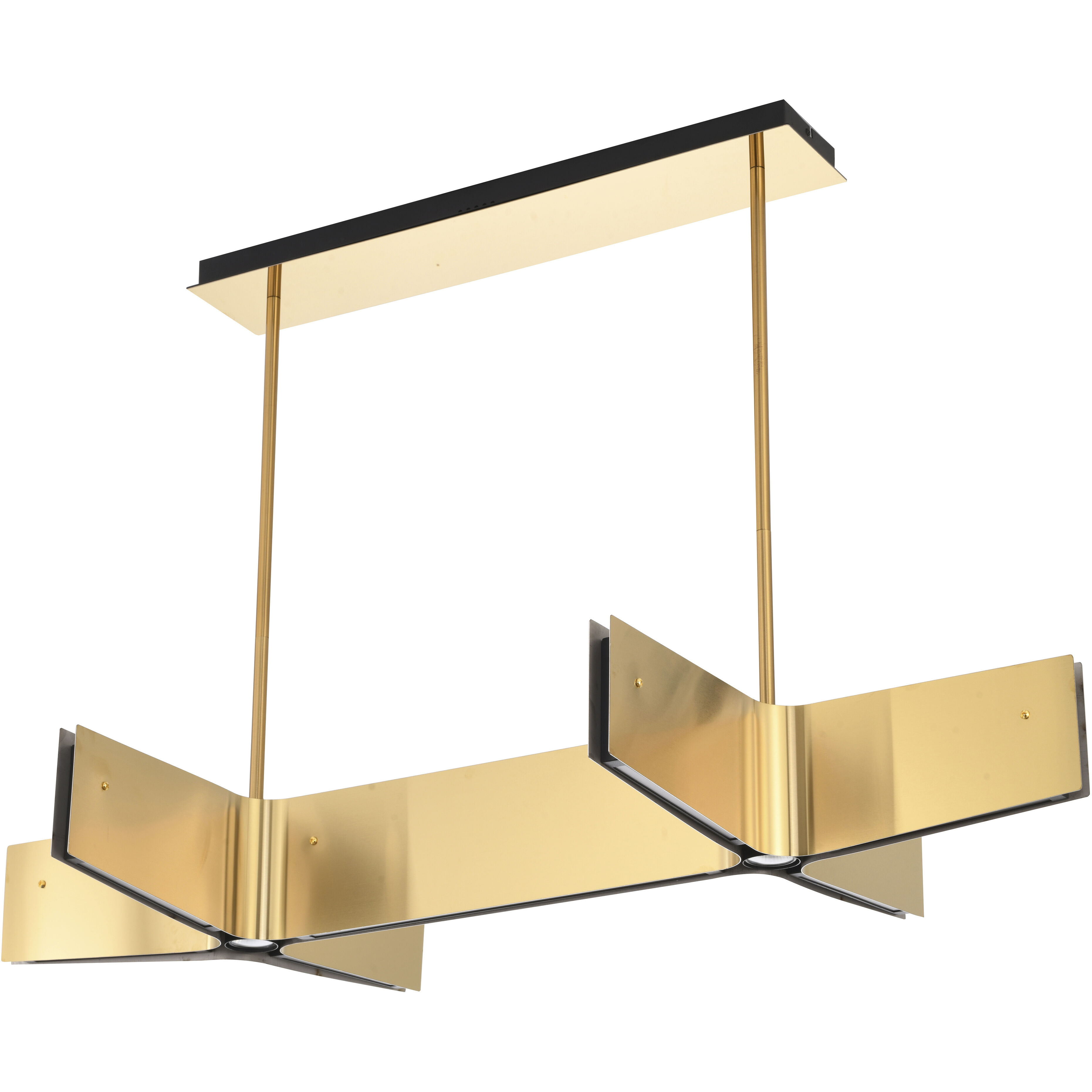 Canada LED 25.2 inch Brass Chandelier Ceiling Light