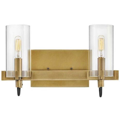 Ryden 13.75 inch Heritage Brass Vanity Light Wall Light
