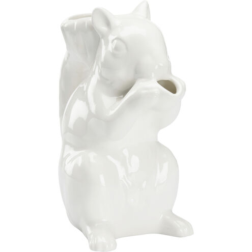 Squirrel White/Cream Pitcher