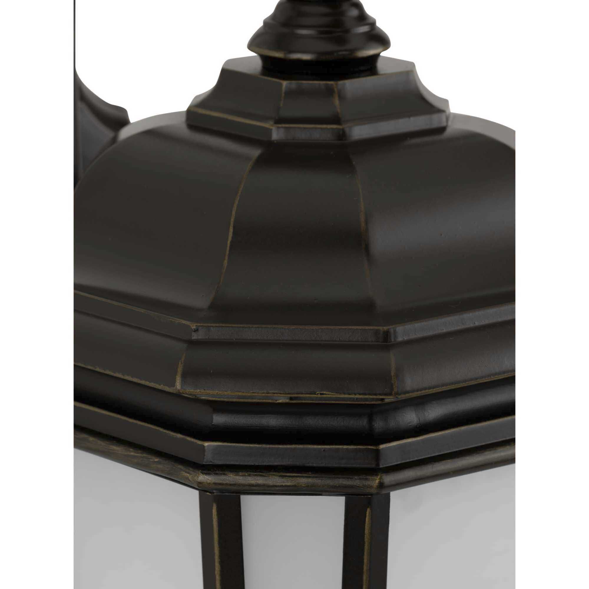 Crawford 1 Light 17 inch Oil Rubbed Bronze Outdoor Wall Lantern, Medium