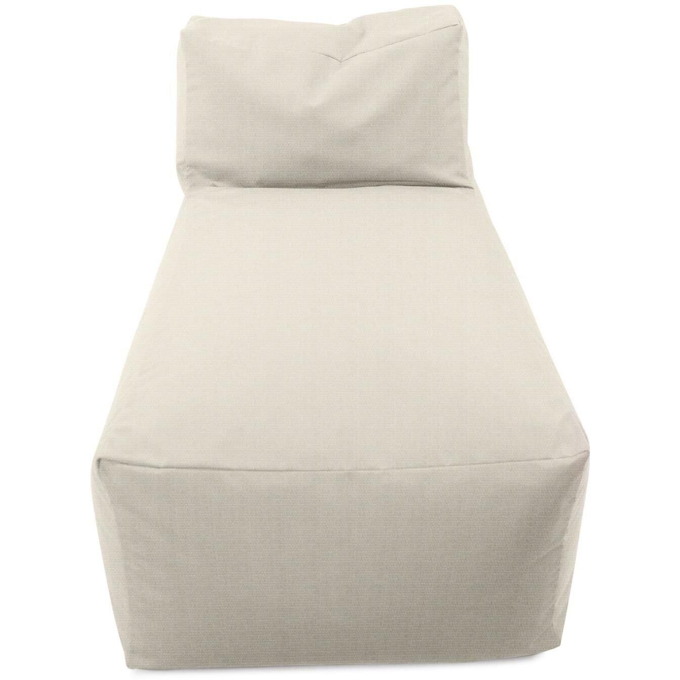 Driftwood Natural Outdoor Pouf Lounge Cover