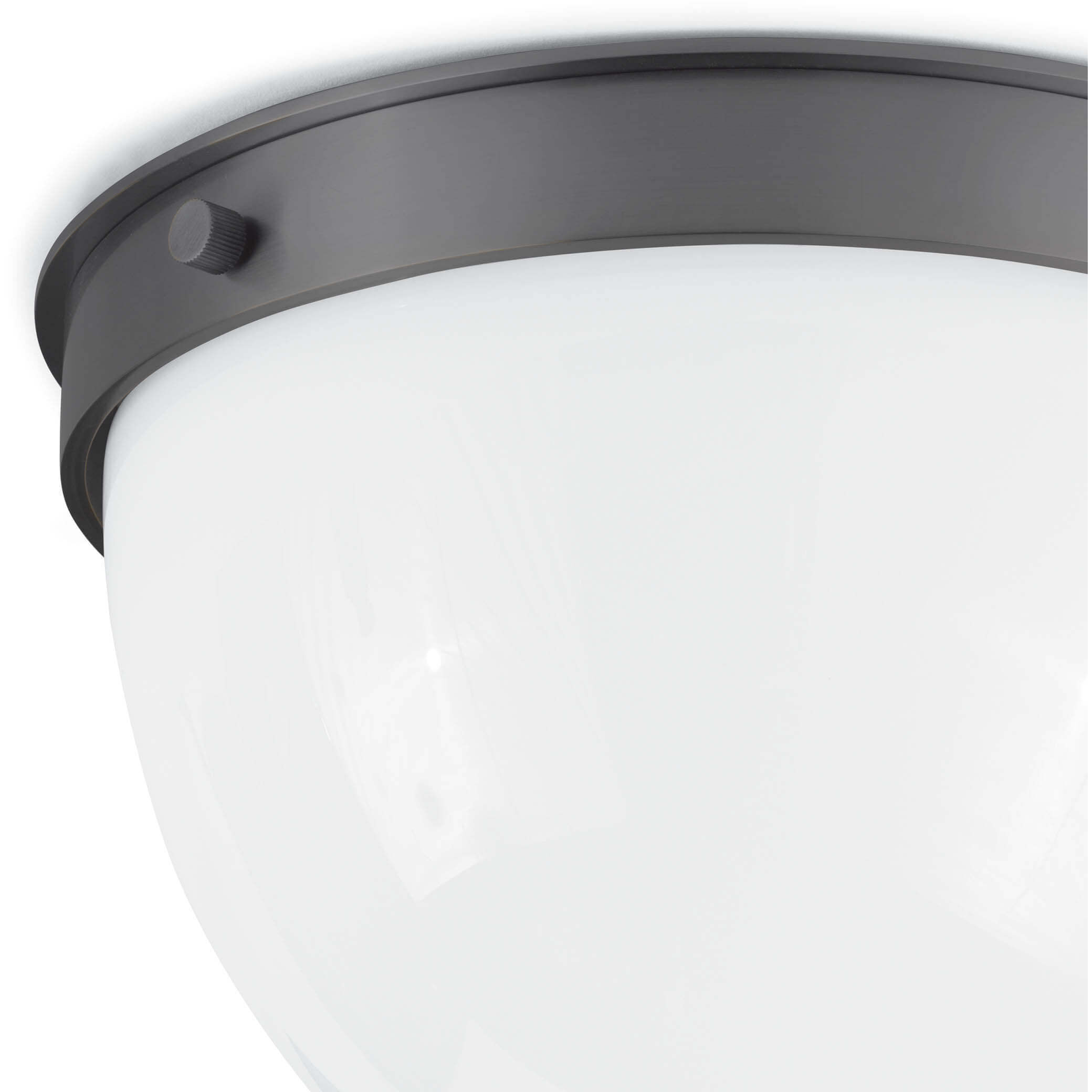 Bay Harbor 1 Light 11 inch Oil Rubbed Bronze Flush Mount Ceiling Light