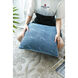 Anita 18 X 6 inch Sky Blue Pillow