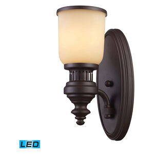 Sabrina LED 5 inch Oiled Bronze Sconce Wall Light