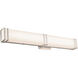 Cosmo LED 24 inch Chrome Bath Vanity Light Wall Light
