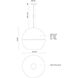 Lucas 1 Light 15.75 inch White Pendant Ceiling Light