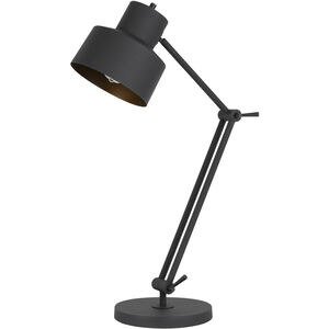 Davidson 33 inch 60.00 watt Matte Black Table Lamp Portable Light