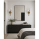 Blossom LED 10.5 inch Natural Aged Brass Wall Sconce Wall Light