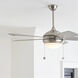 Discus Classic 52 52 inch Brushed Steel with Silver Blades Ceiling Fan