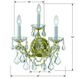 Maria Theresa 3 Light 14 inch Gold Sconce Wall Light in Clear Spectra