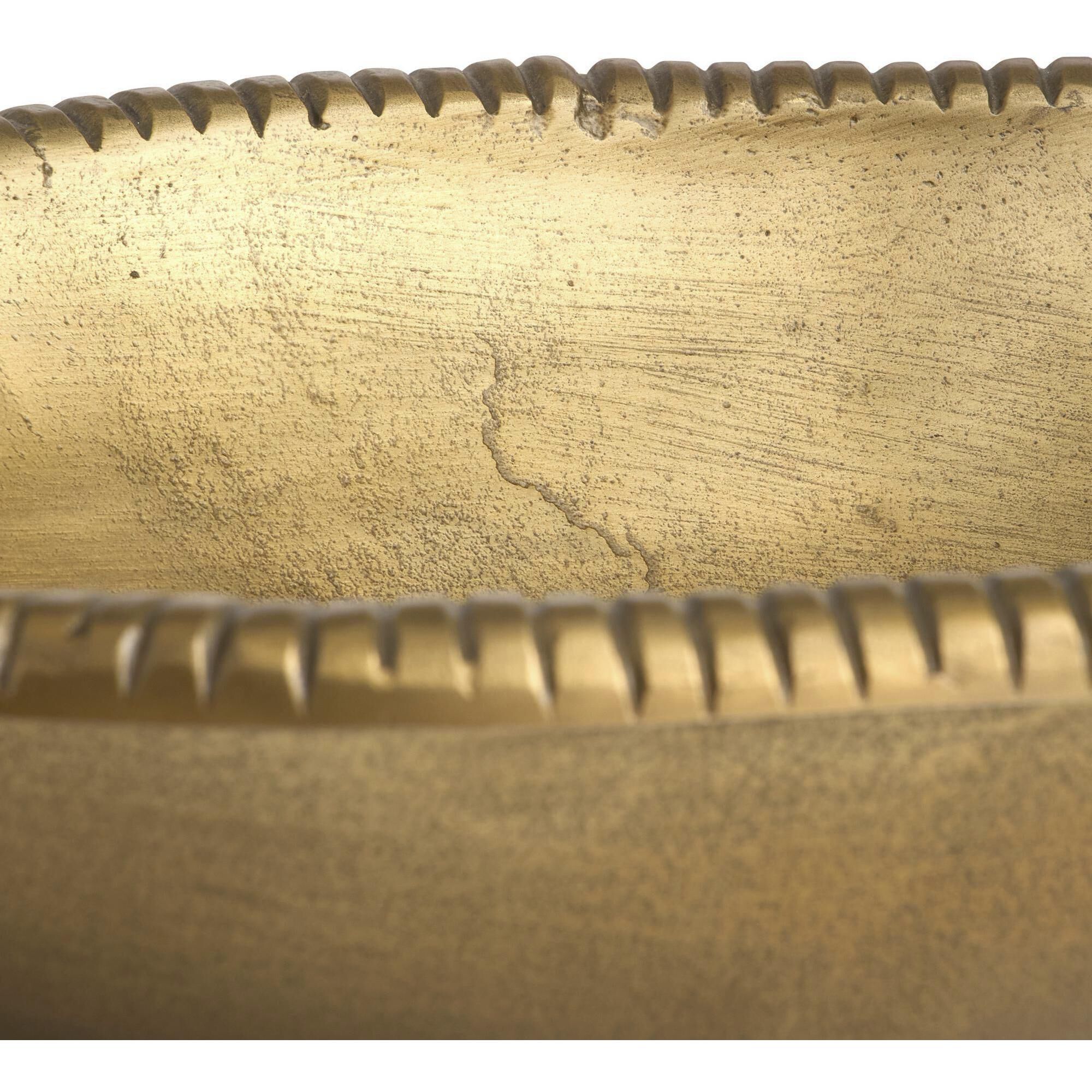 Keller Antique Brass Centerpiece