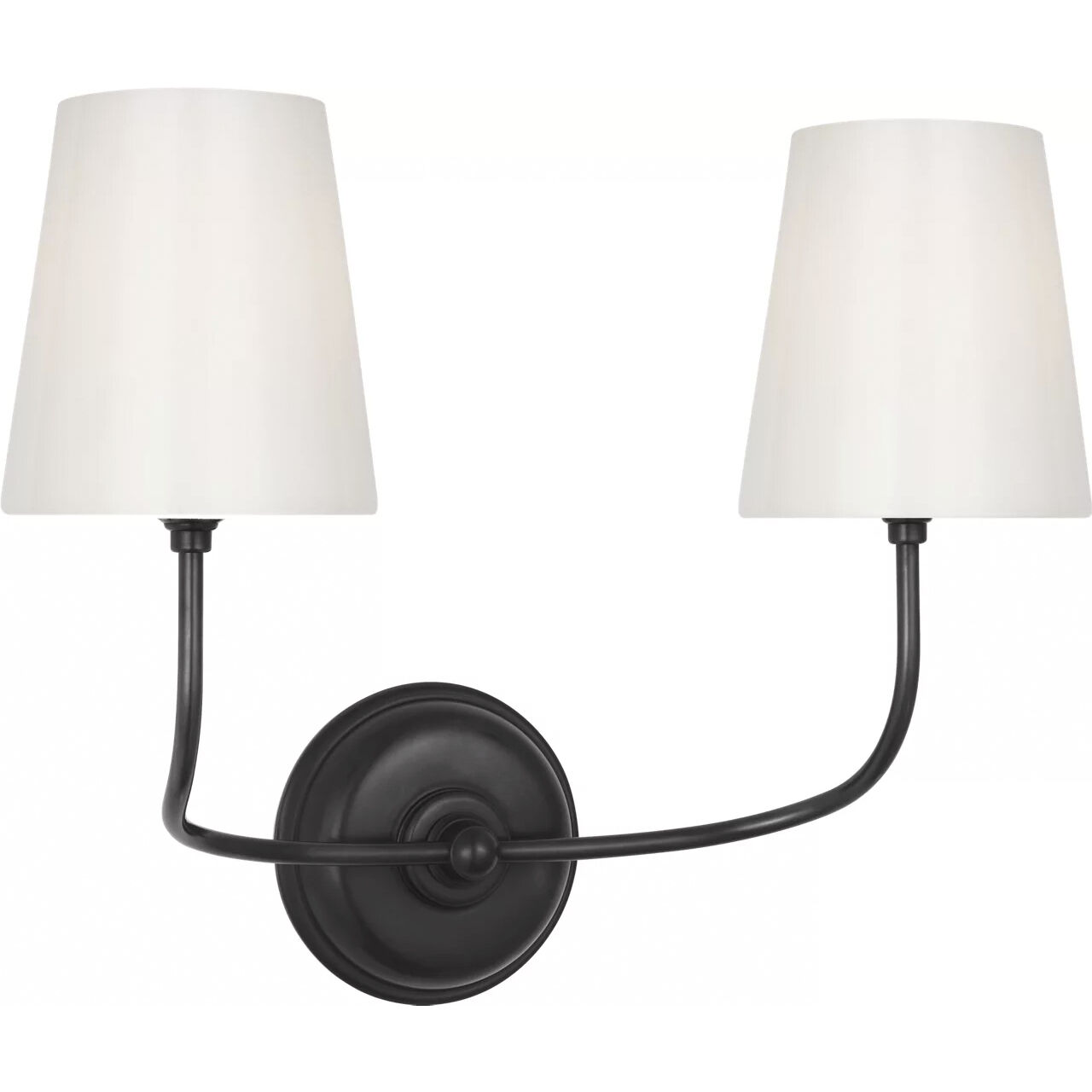 Thomas O'Brien Vendome LED 17.75 inch Bronze Double Sconce Wall Light