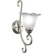 Bella LED 10 inch Brushed Nickel Bathroom Light Wall Light